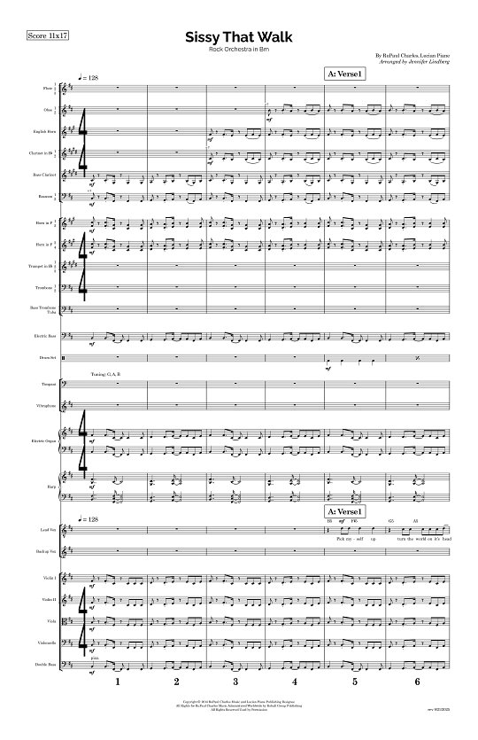 Sissy That Walk for Rock Orchestra sheet music
