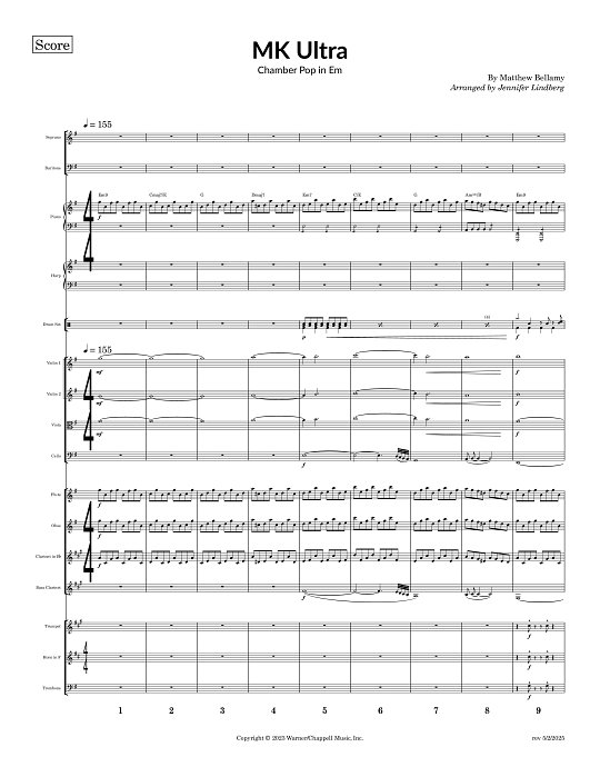 MK Ultra for Chamber Ensemble sheet music