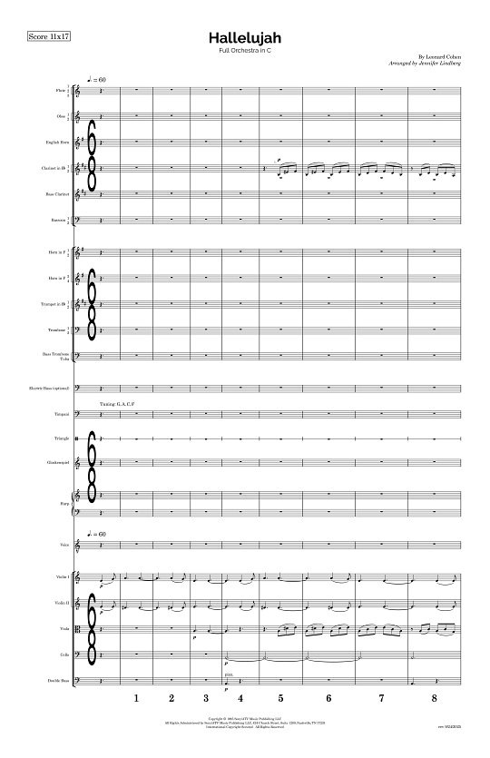 Hallelujah for Rock Orchestra sheet music