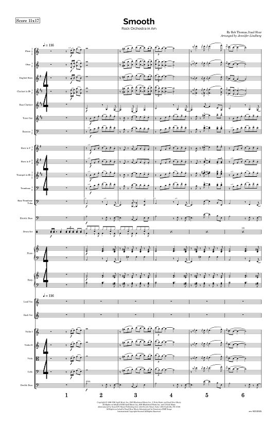 Smooth for Rock Orchestra sheet music