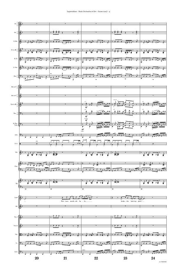 Superstition for Rock Orchestra sheet music, page 4