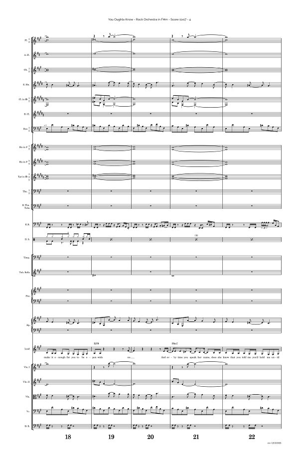 You Oughta Know for Rock Orchestra sheet music, page 4