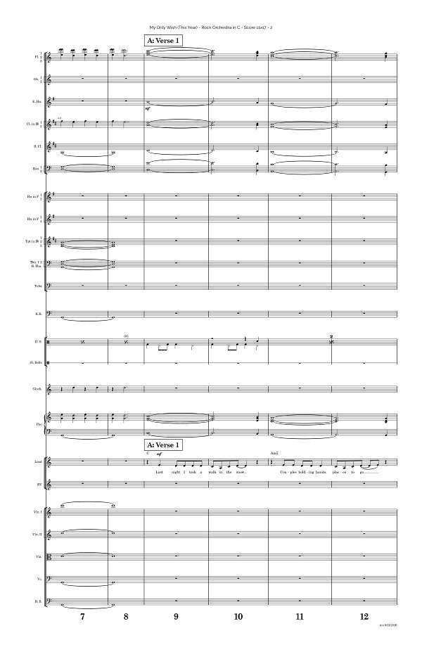 My Only Wish This Year for Rock Orchestra sheet music, page 2