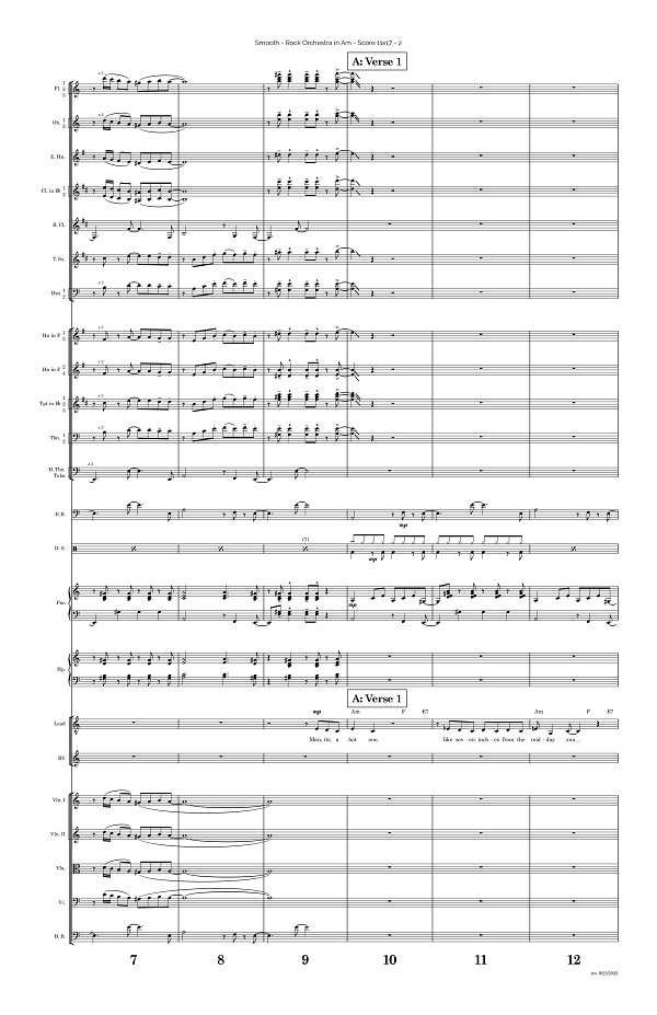 Smooth for Rock Orchestra sheet music, page 2