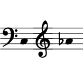 range:  C3 to Ab4